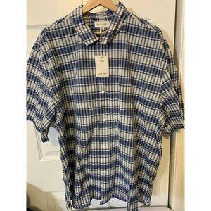 New Free assembly Men’s Sz XXL short sleeve‎ button down shirt
